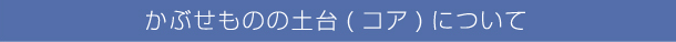 かぶせものの土台(コア)について